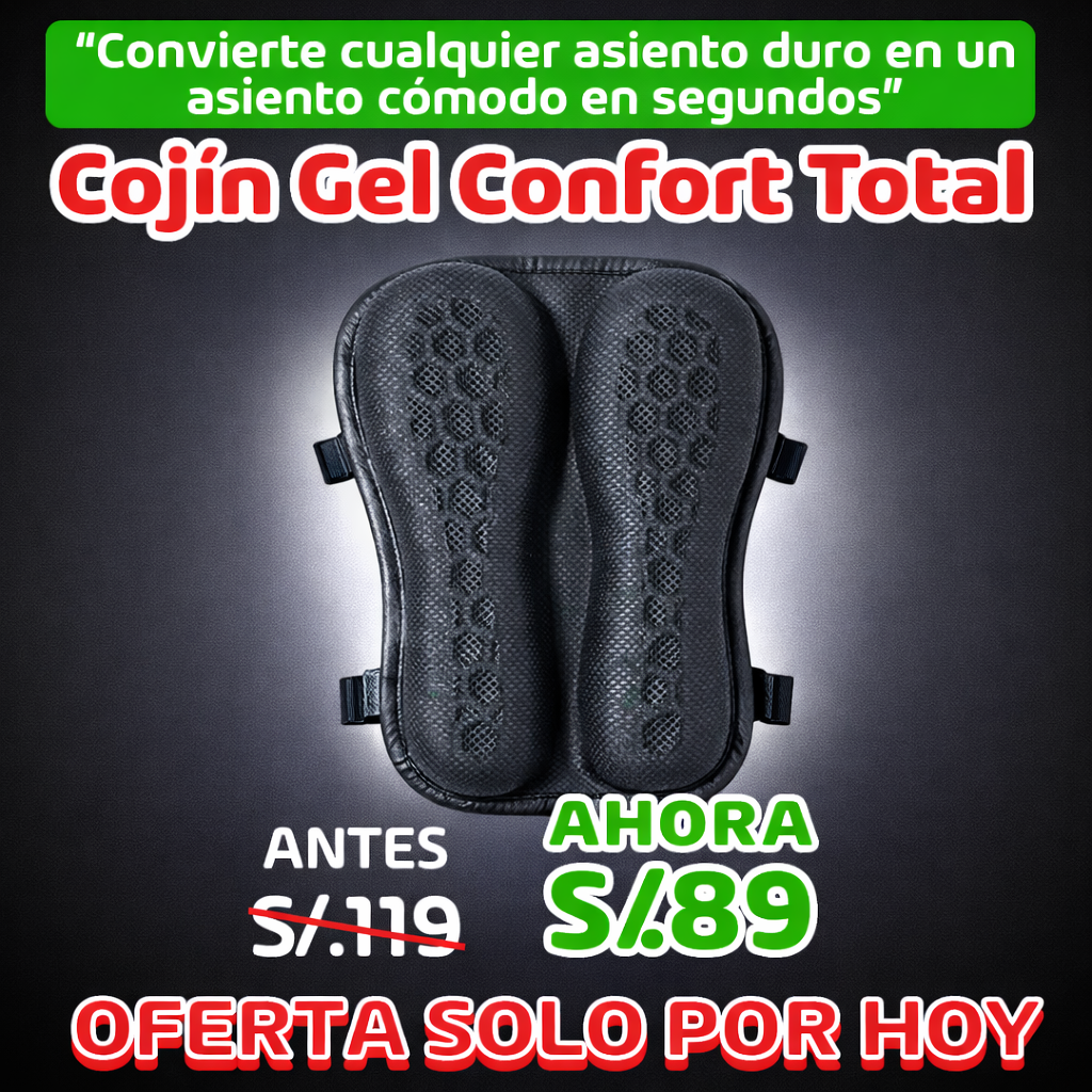 Cojín Gel Confort Total